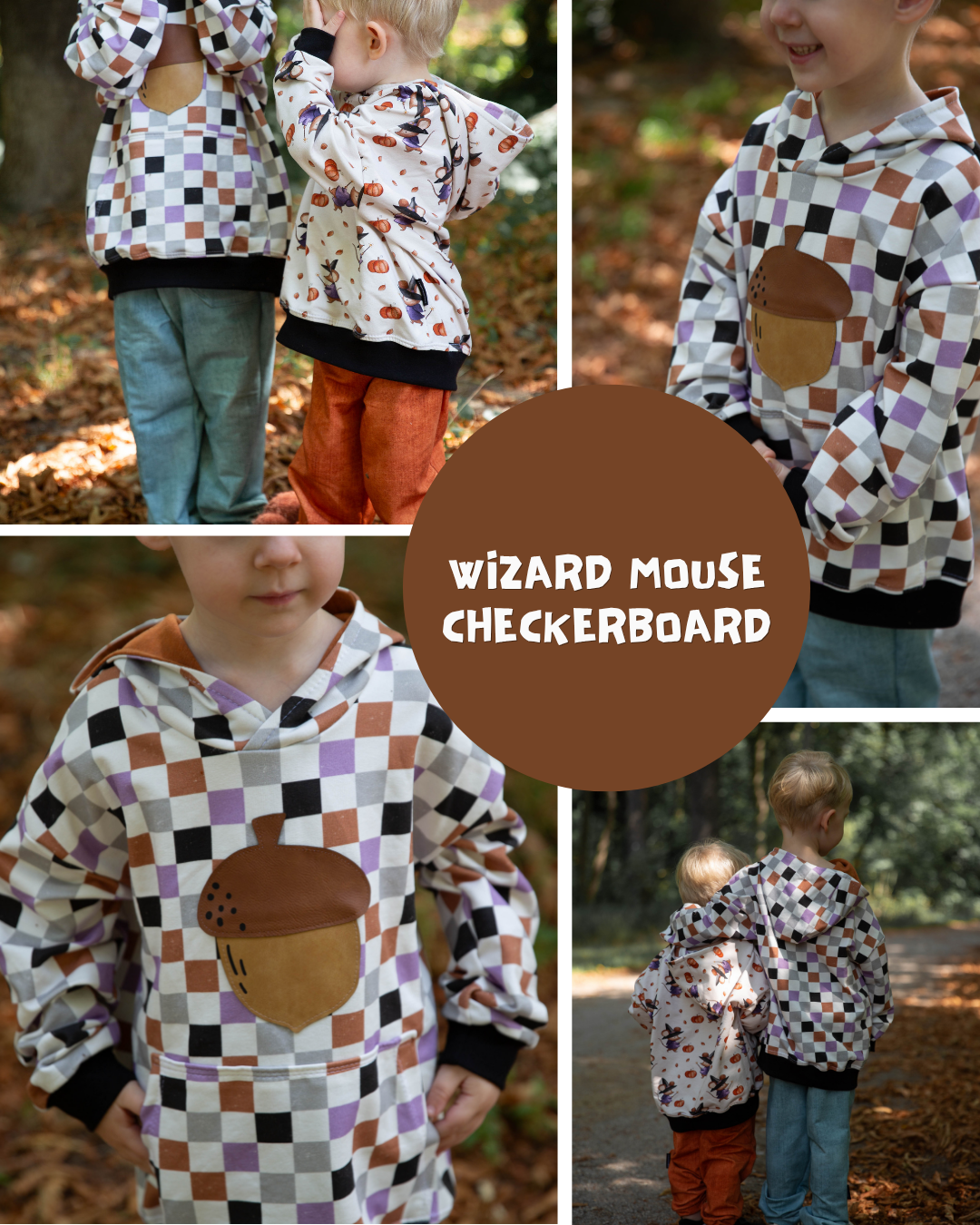 0.5m Biojersey Wizard Mouse Checkerboard *VORBESTELLUNG* Lieferzeit 4-7 Wochen*