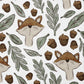 0.5m Baumwolle Woodland Fox *VORBESTELLUNG: Lieferzeit 4-6 Wochen*