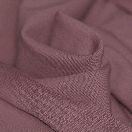 0.5m French Terry altmauve