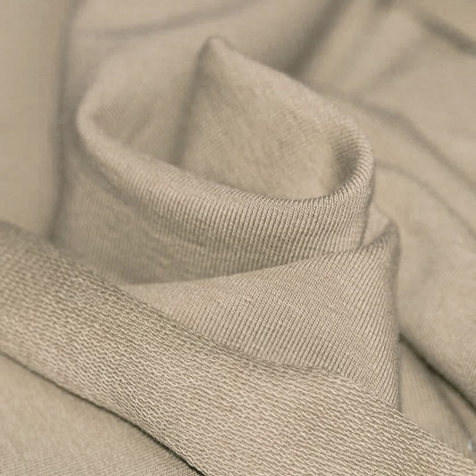 0.5m French Terry beige