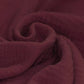 RESTSTÜCK 130cm Musselin bordeaux