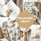 0.5m BIO French Terry Bulldozer cream