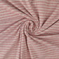 0.5m Jersey rosa-weiß gestreift mit Konfetti schwarz