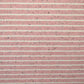 0.5m Jersey rosa-weiß gestreift mit Konfetti schwarz
