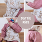0.5m BIO French Terry Dottie Rice *STOFFÜBERSICHT*
