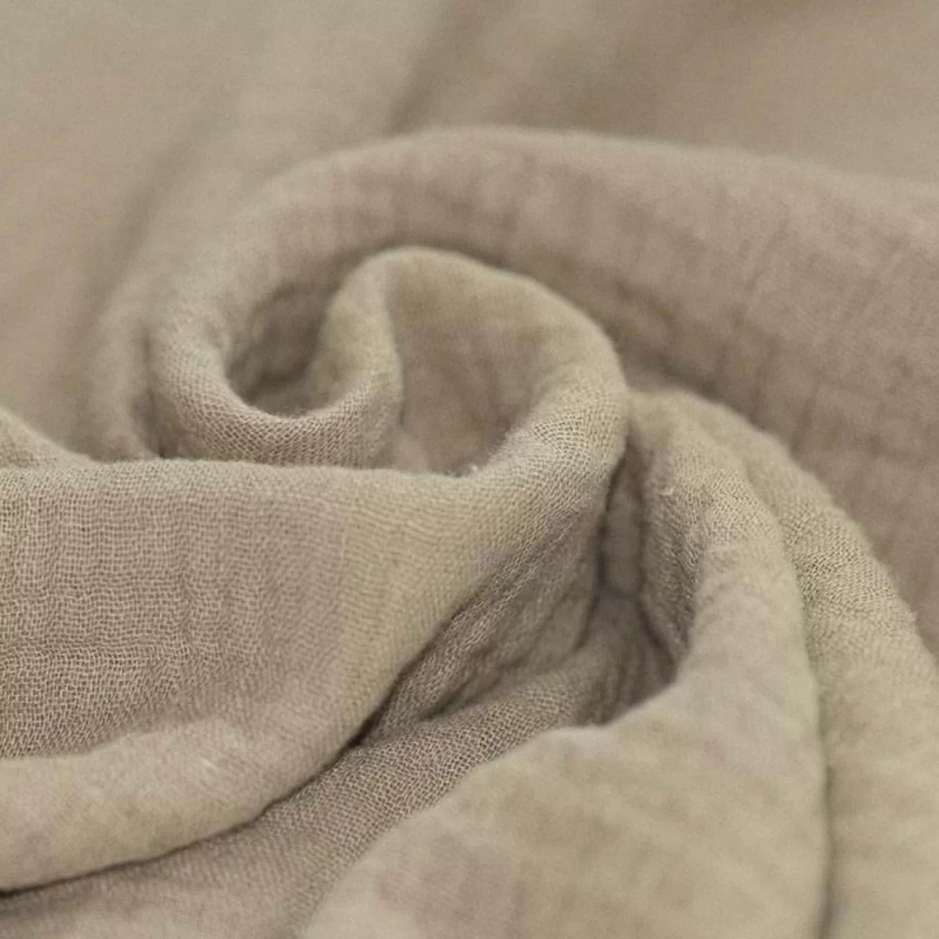 0.5m Musselin beige