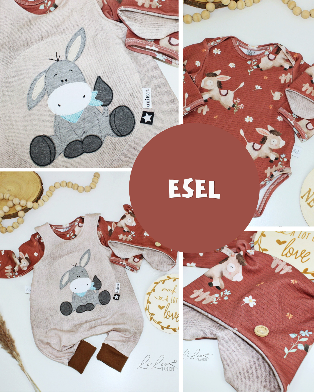 0.5m BIO French Terry Esel *VORBESTELLUNG*