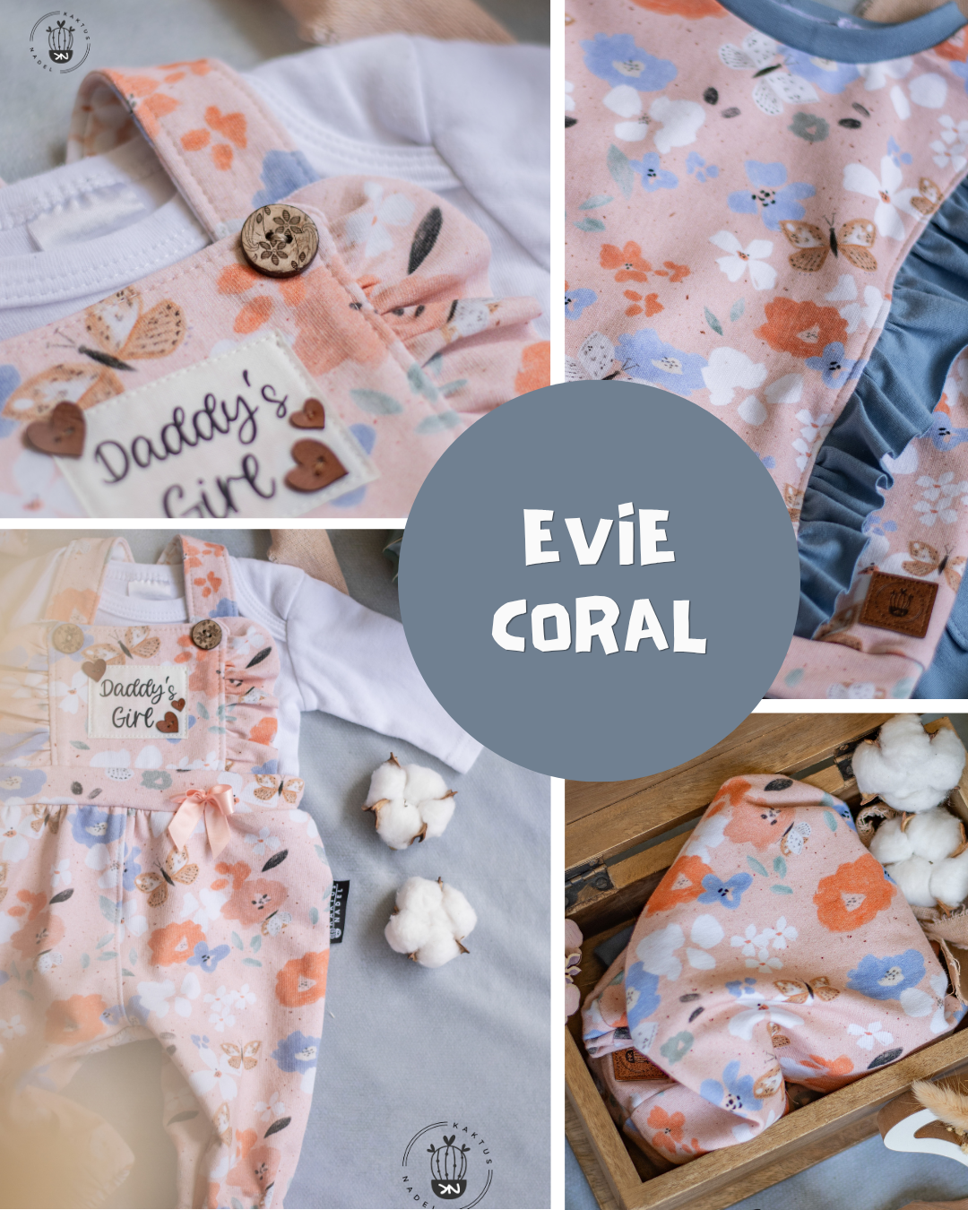 0.5m BIO French Terry Evie coral *STOFFÜBERSICHT*