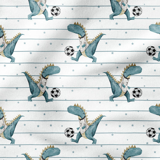 0.5m BIO French Terry Dino Fußball