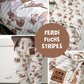 0.5m BIO French Terry Ferdi Fuchs stripes