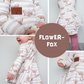 0.5m BIO French Terry Flower-Fox