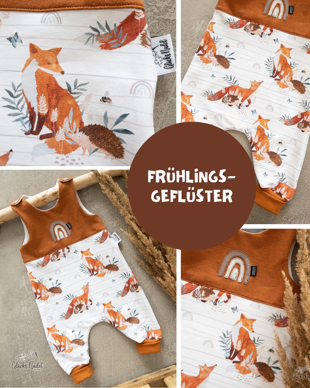 0.5m BIO French Terry Frühlingsgeflüster