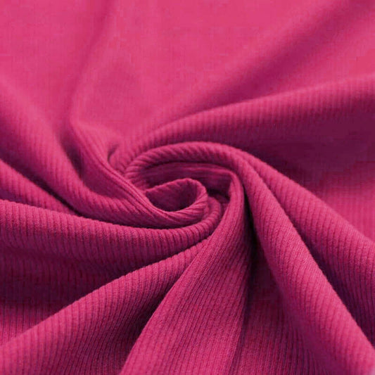 0.5m Ribjersey fuchsia