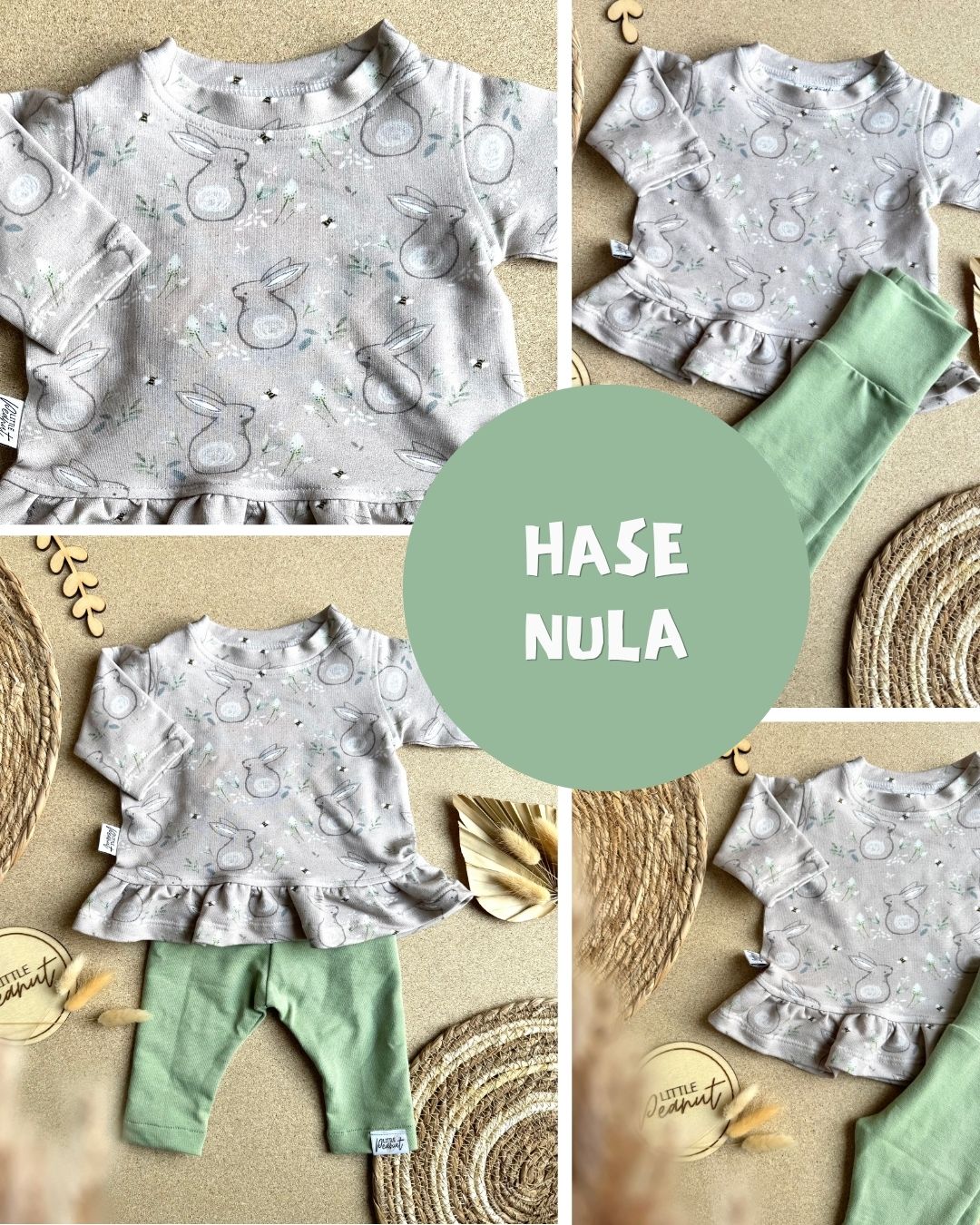 0.5m BIO French Terry Hase Nula *VORBESTELLUNG*