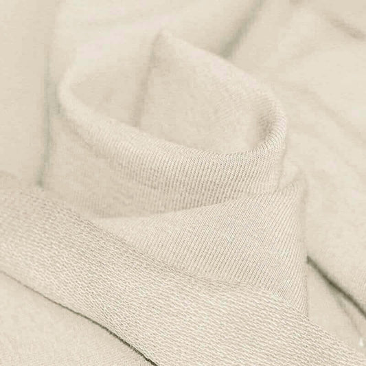 0.5m French Terry hellbeige