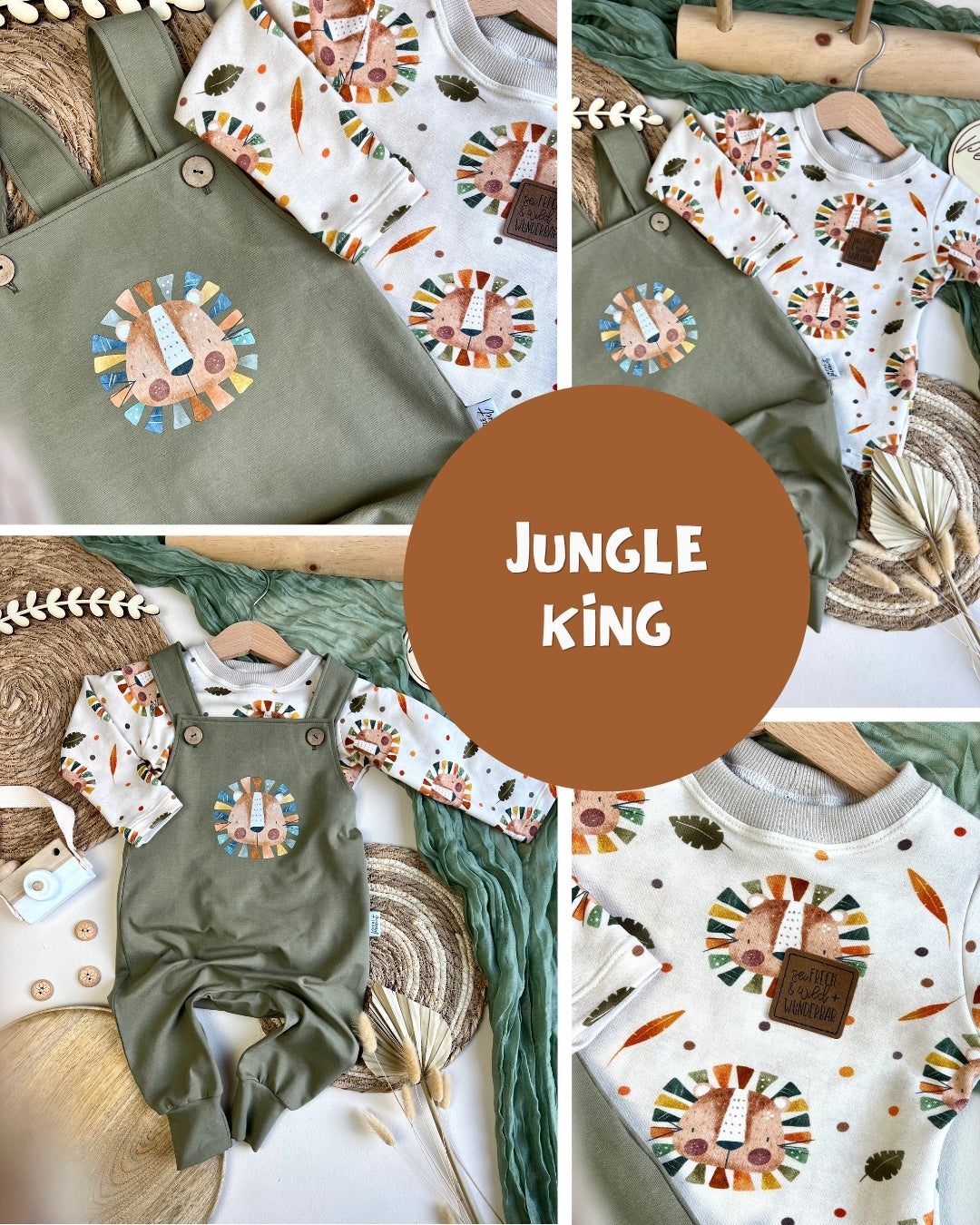 0.5m BIO French Terry Jungle King *STOFFÜBERSICHT*