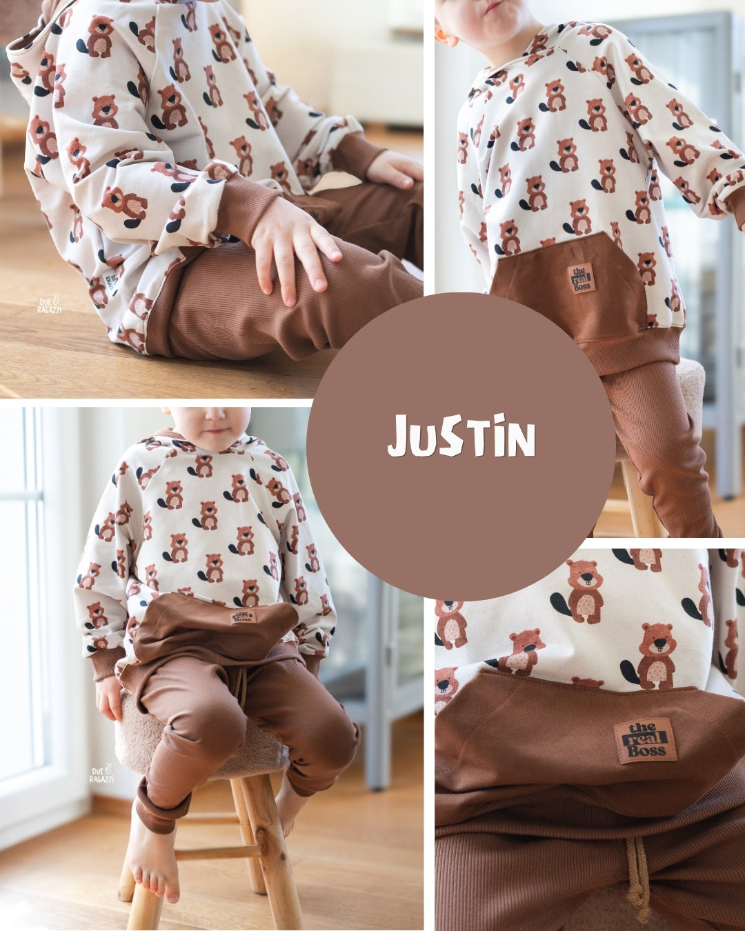 0.5m BIO French Terry Justin