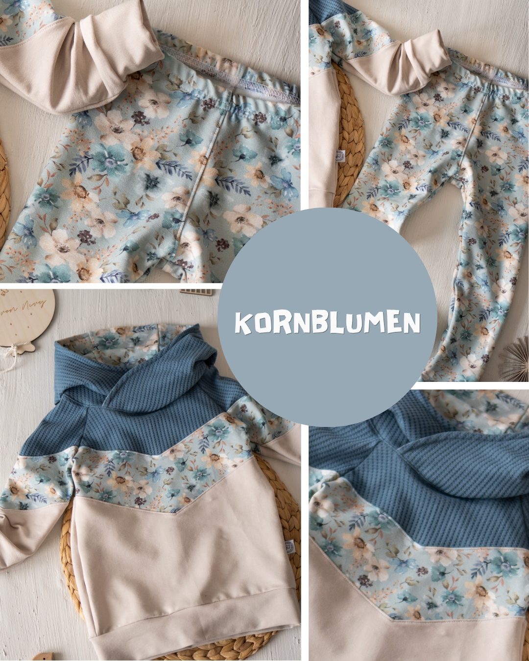 0.5m BIO Ribjersey Kornblumen