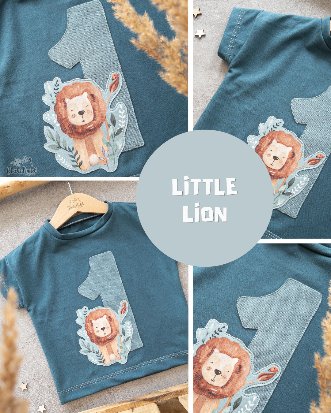 0.5m BIO French Terry Little Lion *STOFFÜBERSICHT*