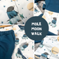 0.5m BIO French Terry Mole Moon Walk *VORBESTELLUNG*
