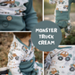 0.5m BIO French Terry Monster Truck cream