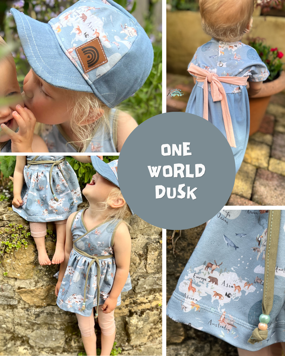 0.5m BIO French Terry One World dusk