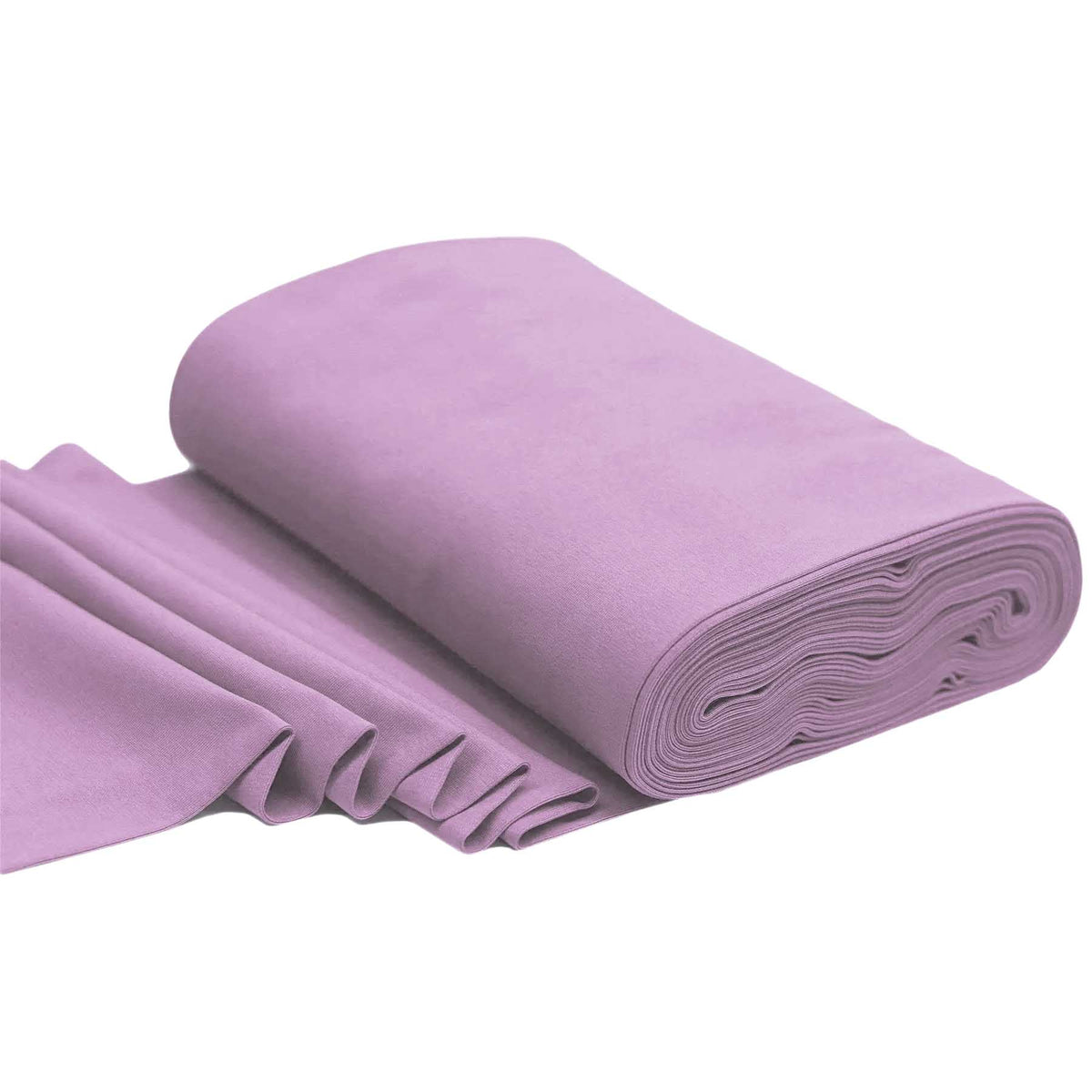 0.5m Bündchen pastell flieder