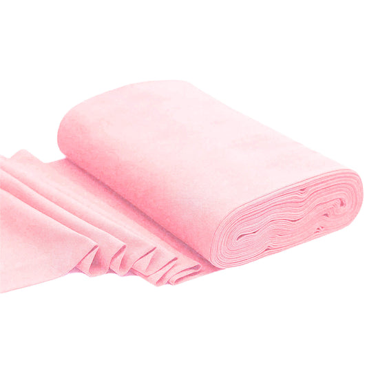 0.5m Bündchen pastell rosa