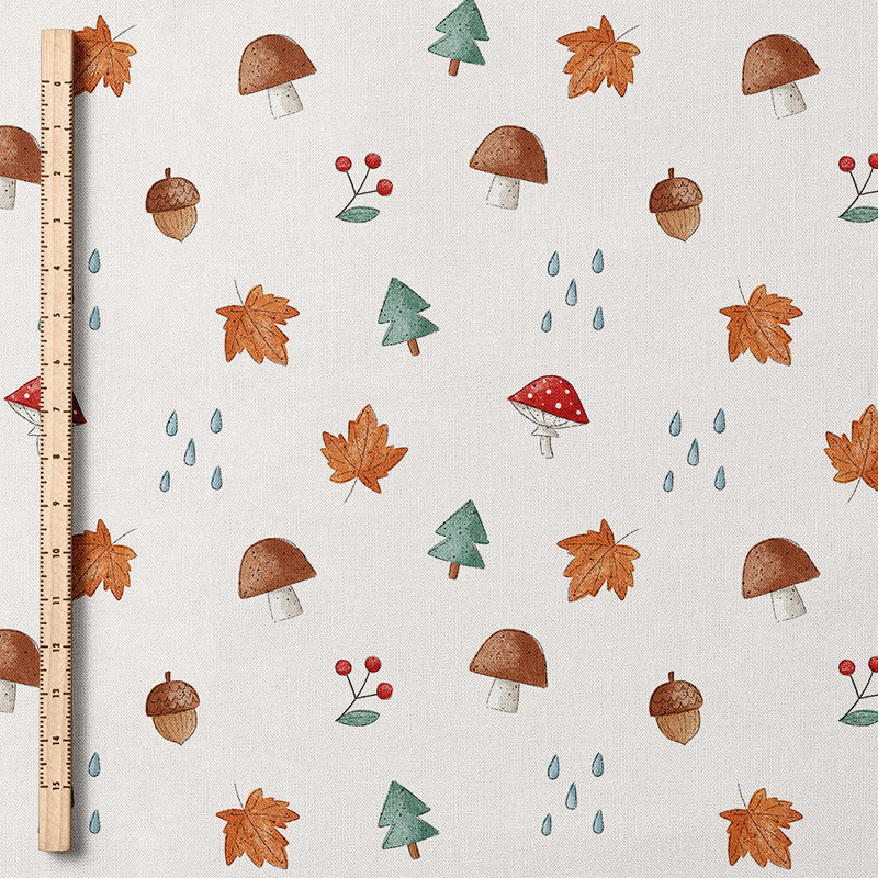 0.5m BIO Ribjersey Herbstzauber
