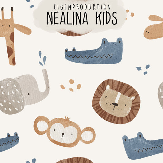0.5m BIO Ribjersey Cool Animals