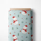 0.5m BIO French Terry Merry Snowman