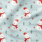 0.5m BIO French Terry Merry Snowman