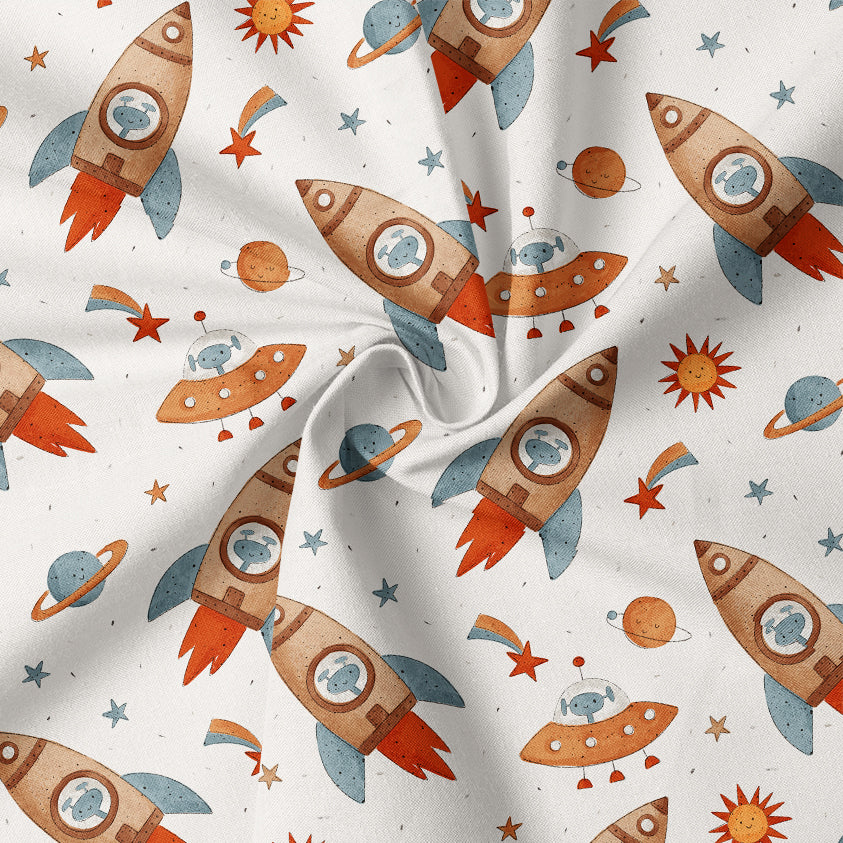 0.5m BIO French Terry Universe sky