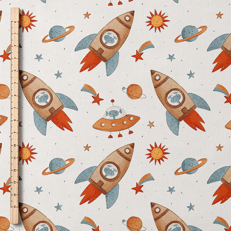 0.5m BIO French Terry Universe sky