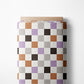 0.5m BIO French Terry Wizard Mouse Checkerboard