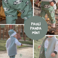 0.5m BIO French Terry Pauli Panda mint