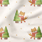 0.5m BIO French Terry Merry Foxmas