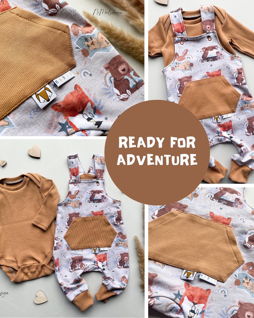 0.5m BIO French Terry Ready for Adventure *VORBESTELLUNG*