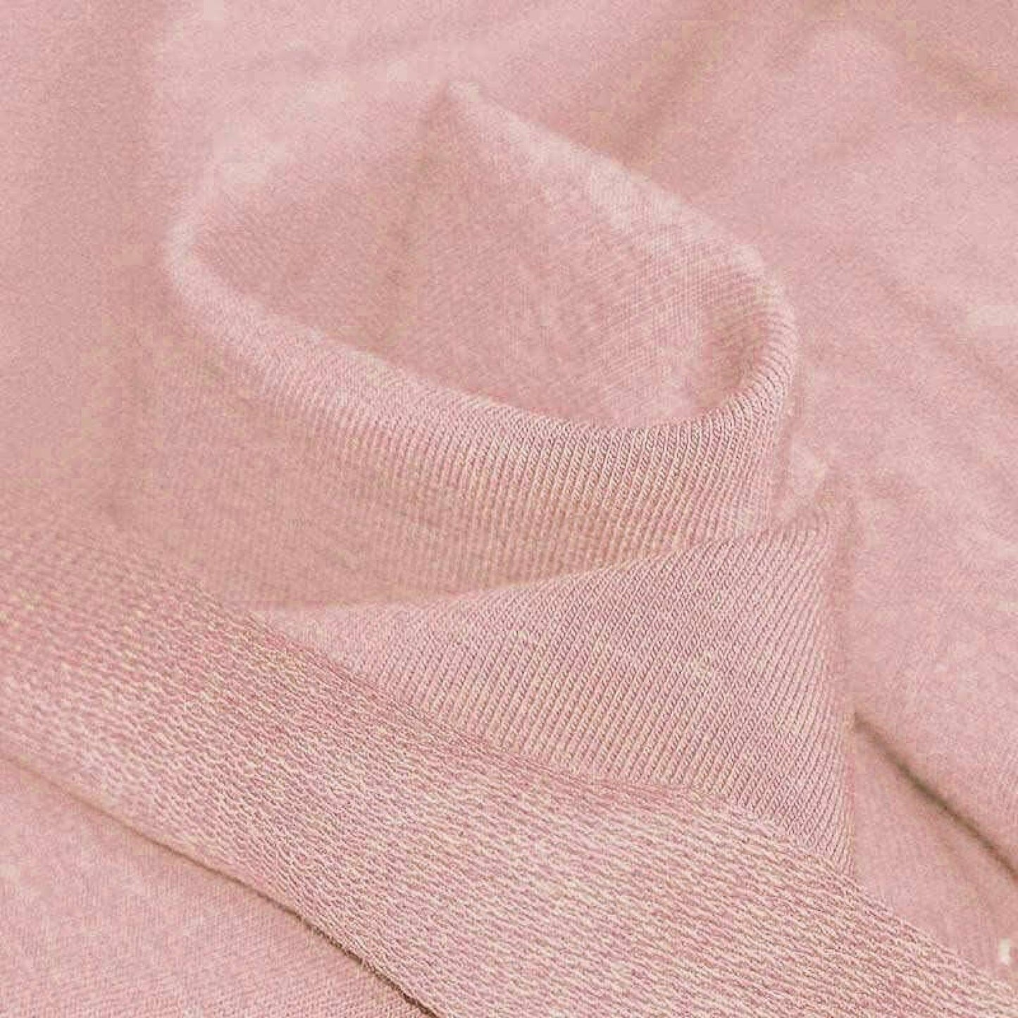 0.5m French Terry rosa