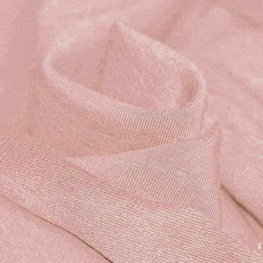 0.5m French Terry rosa