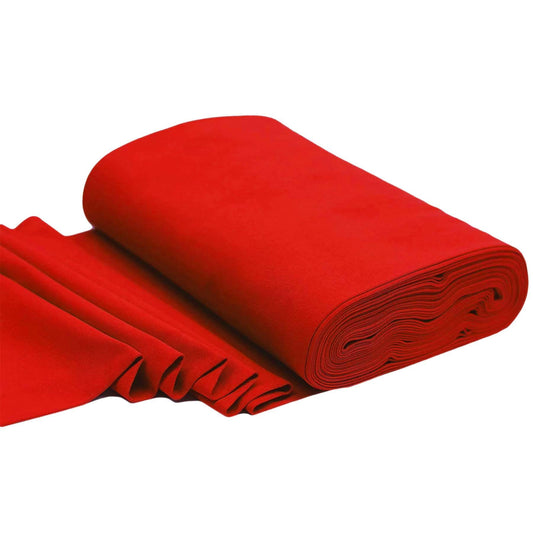 0.5m Bündchen rot