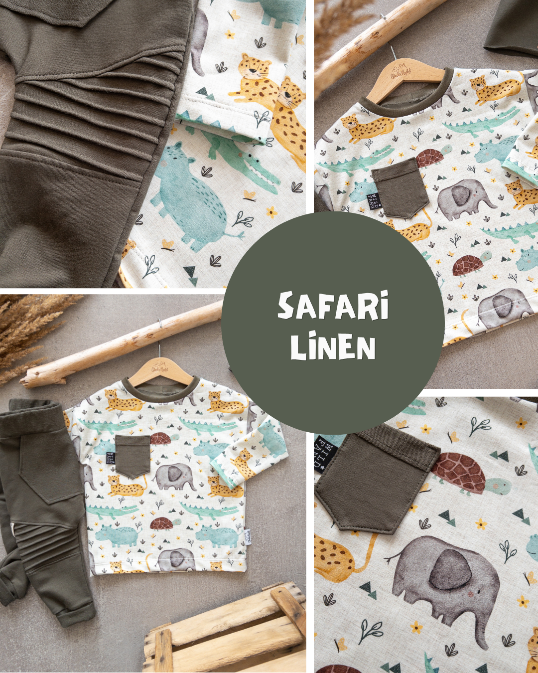 0.5m BIO French Terry Safari linen *STOFFÜBERSICHT*