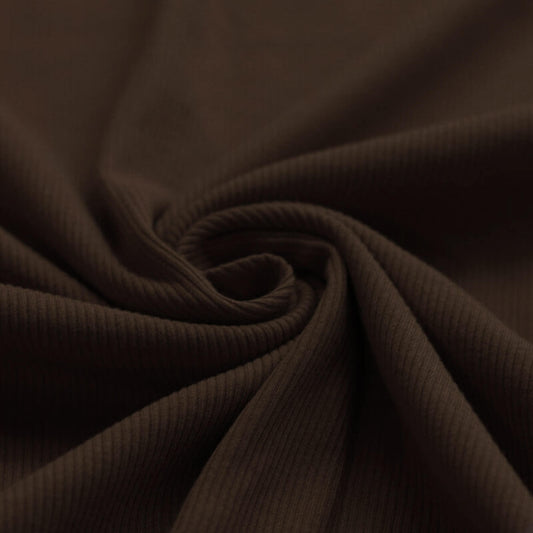 0.5m Ribjersey schokobraun