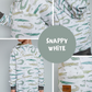 0.5m BIO French Terry Snappy white *VORBESTELLUNG*