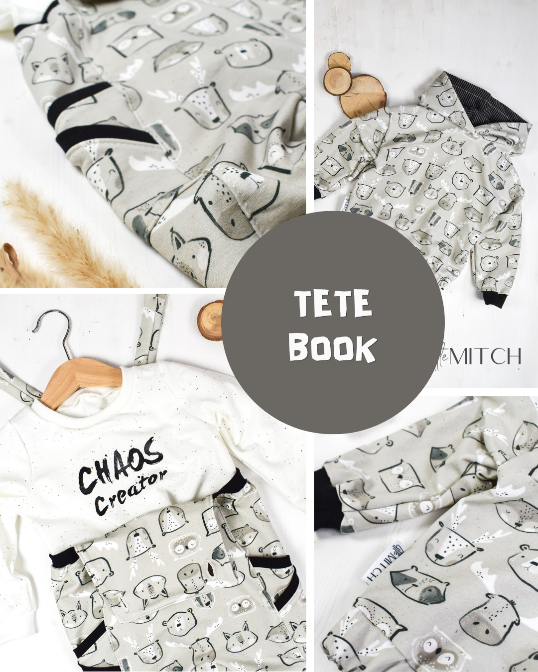 0.5m BIO French Terry Tete book