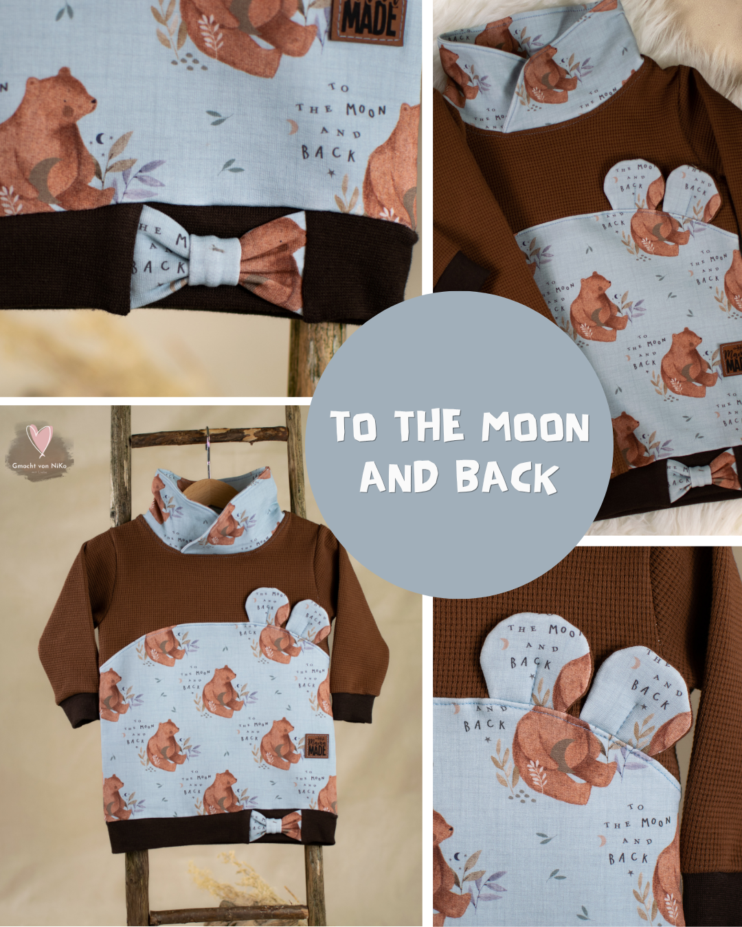 0.5m BIO French Terry To the Moon and Back *VORBESTELLUNG*