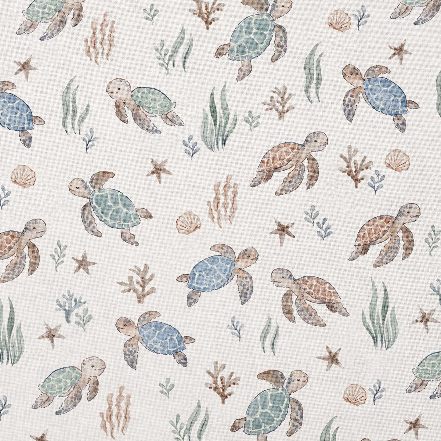 0.5m Baumwolle Turtle Friends *VORBESTELLUNG: Lieferzeit 4-6 Wochen*