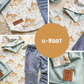 0.5m BIO French Terry U-Boot *VORBESTELLUNG*