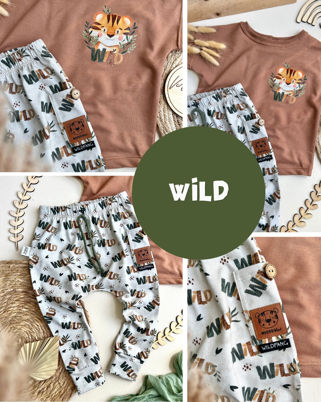 0.5m BIO French Terry Wild *STOFFÜBERSICHT*