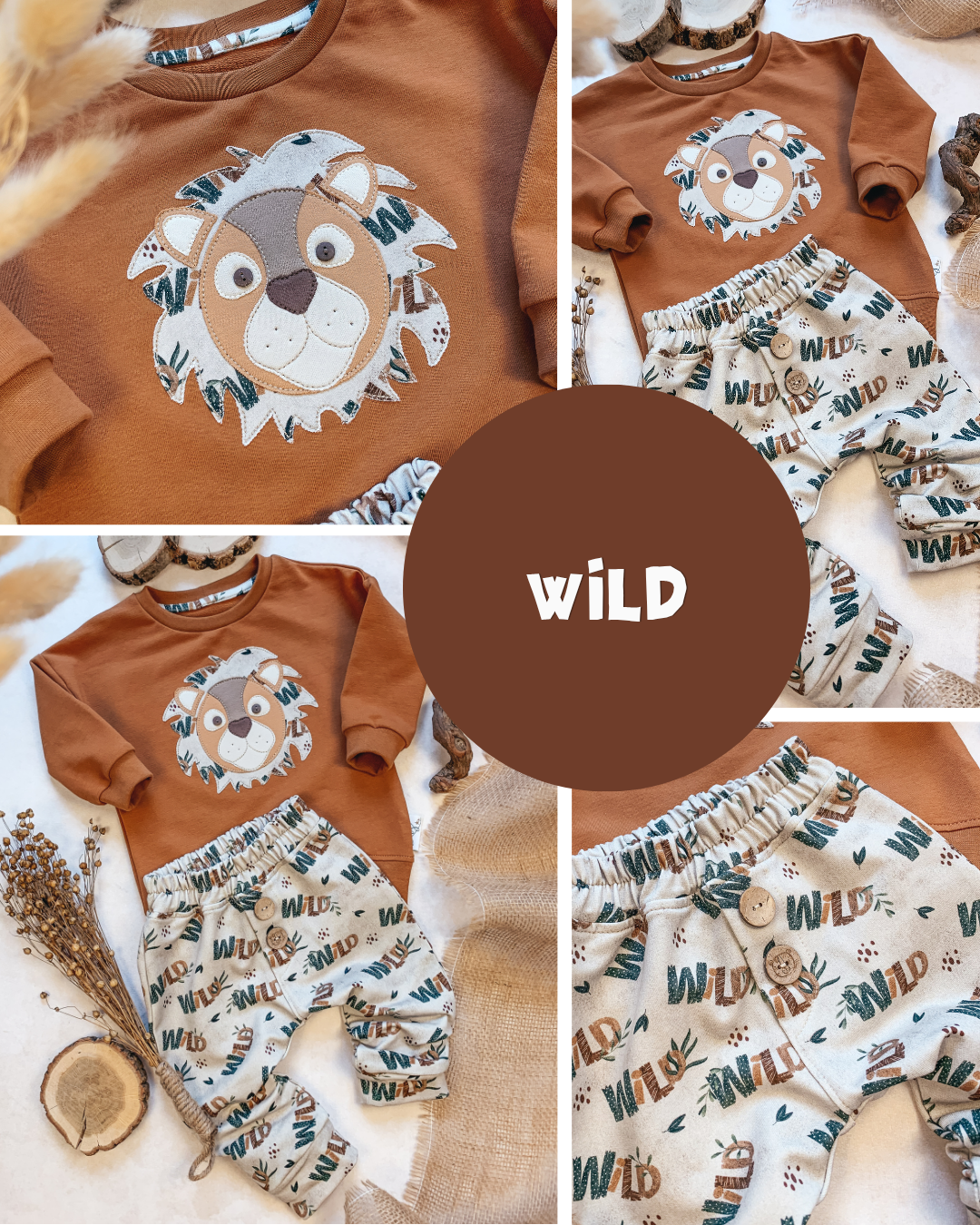 0.5m BIO French Terry Wild *STOFFÜBERSICHT*
